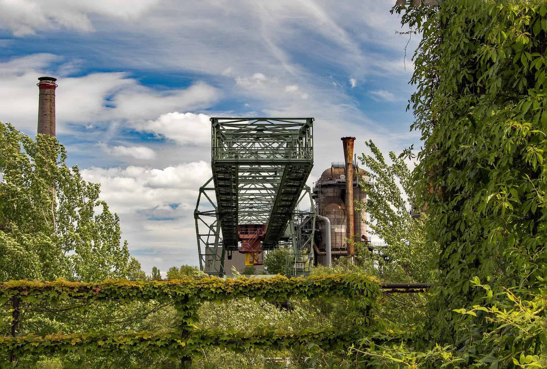 Industrieanlage im Ruhrgebiet