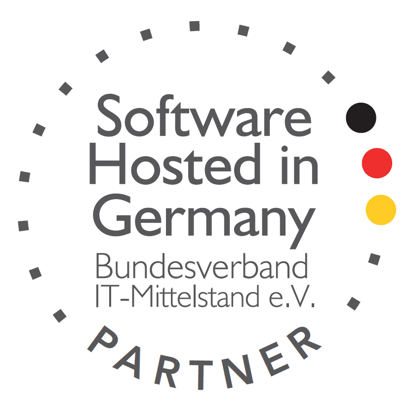 Software Hosted in Germany Zertifikat